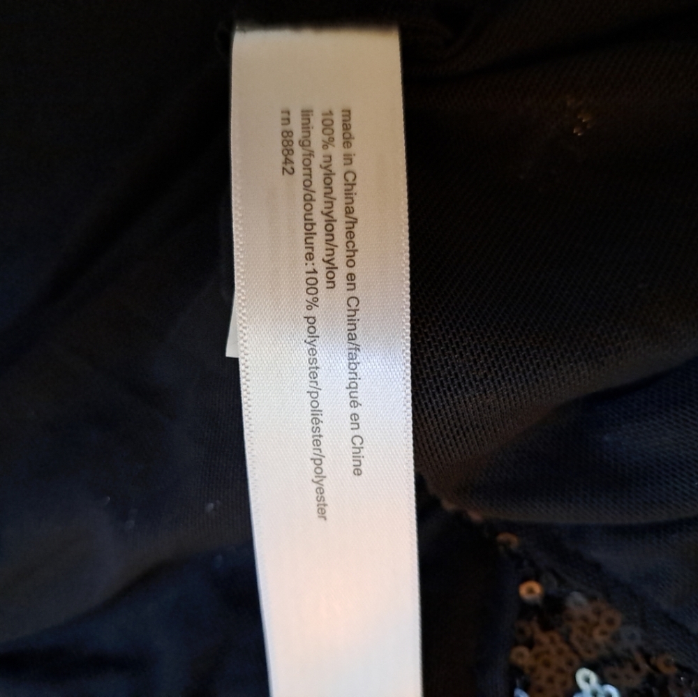 Eloquii Black Sequin Blouse - Picture 9 of 9